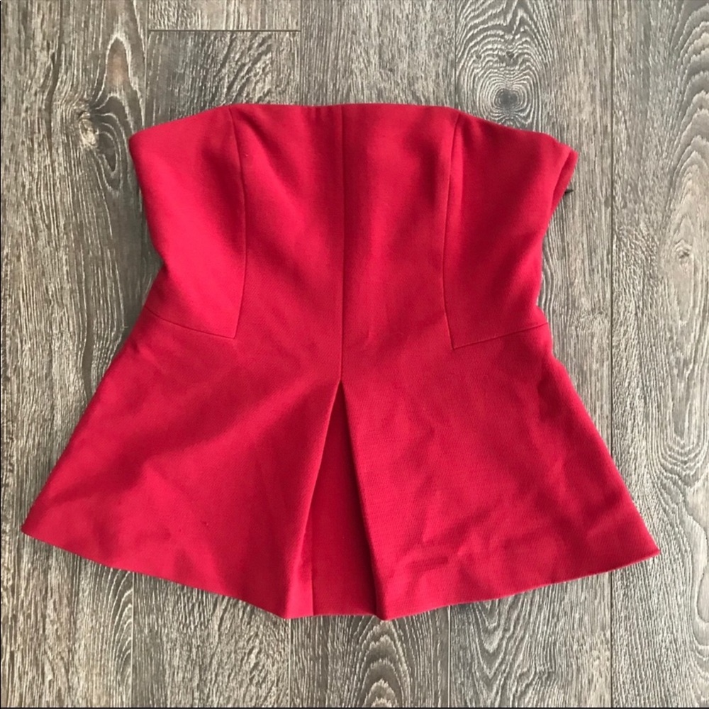 Rachel Roy Red Tube Top